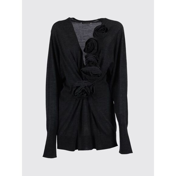 Alberta Ferretti Top Woman Grey